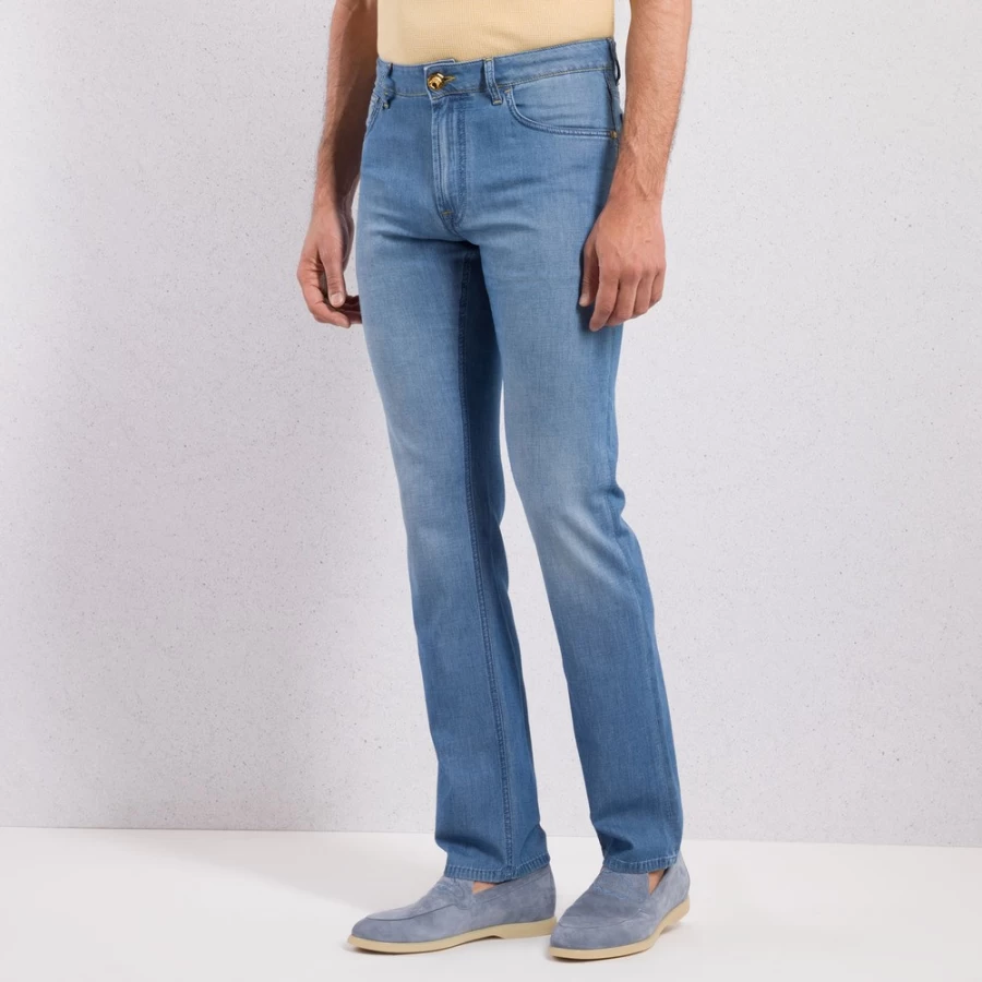 Stefano Ricci Men's Premium Luxury Jeans for Style & Comfort
