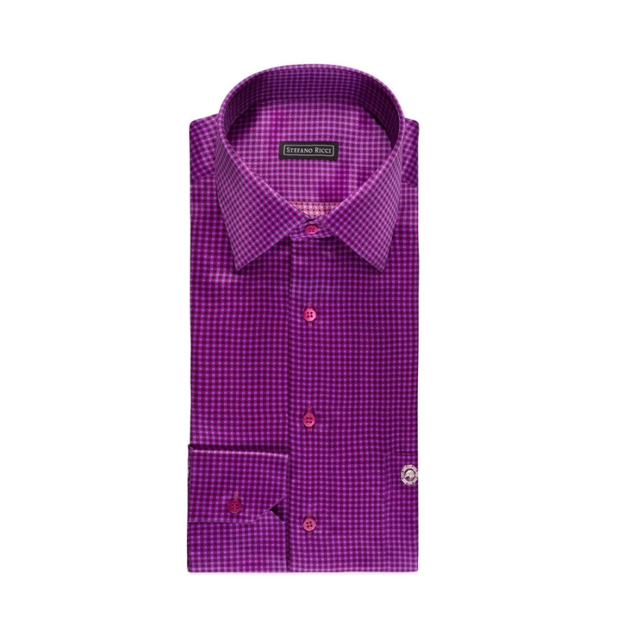 Stefano Ricci Men's Handmade Torino Shirt – Luxury Italian Cotton Dress Shirt