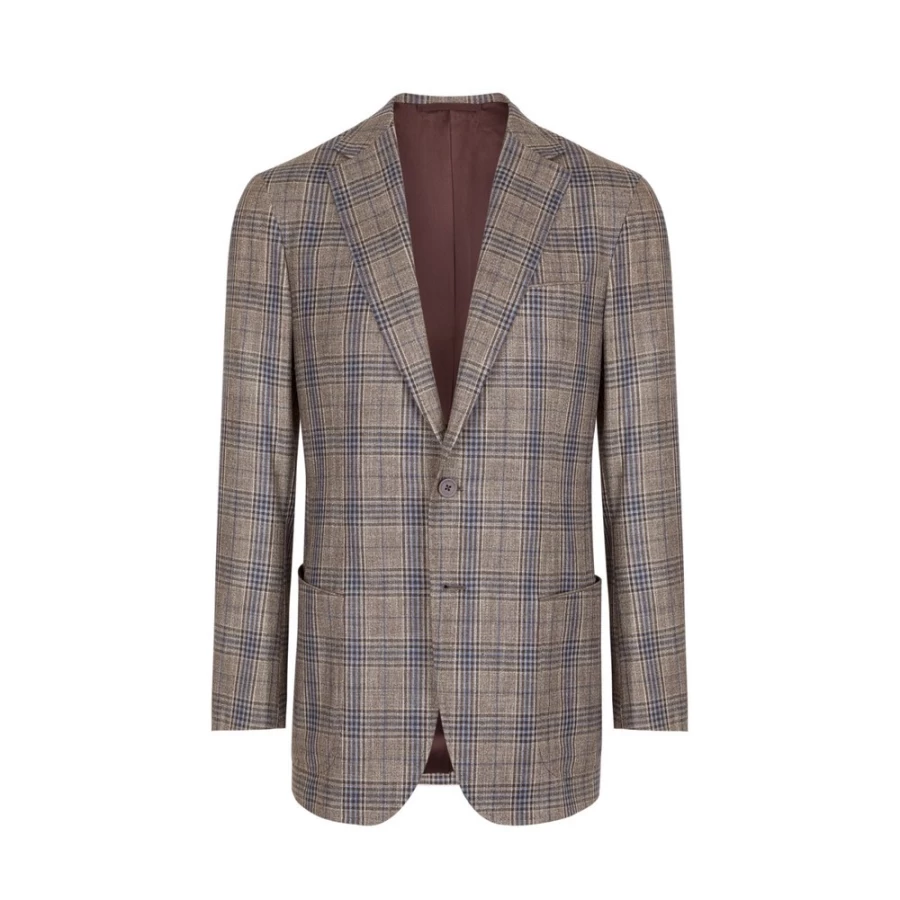 Stefano Ricci Men's Bi47Hc_6426 Two-Button Deconstructed Blazer Jacket