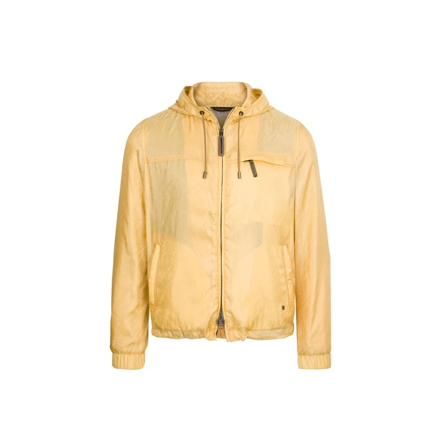 Stefano Ricci Junior Hooded Blouson Jacket for Boys Stylish Comfort