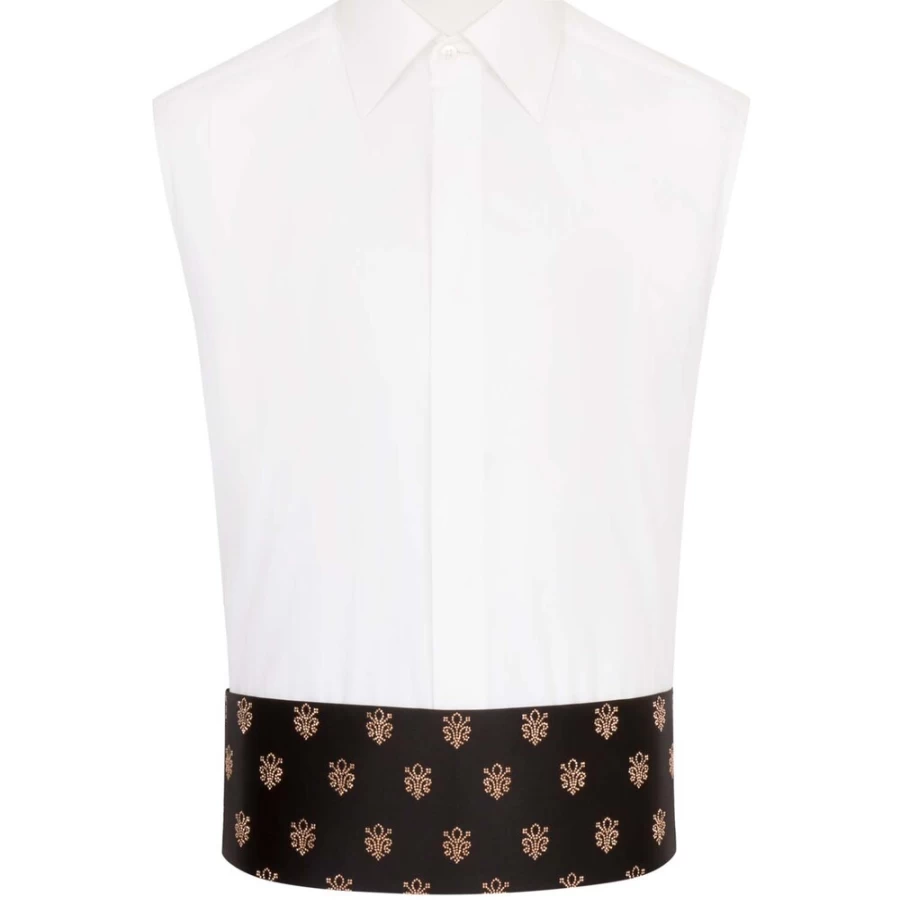 "Stefano Ricci Luxury Silk Cummerbund for Men - Elegant Formal Accessory"