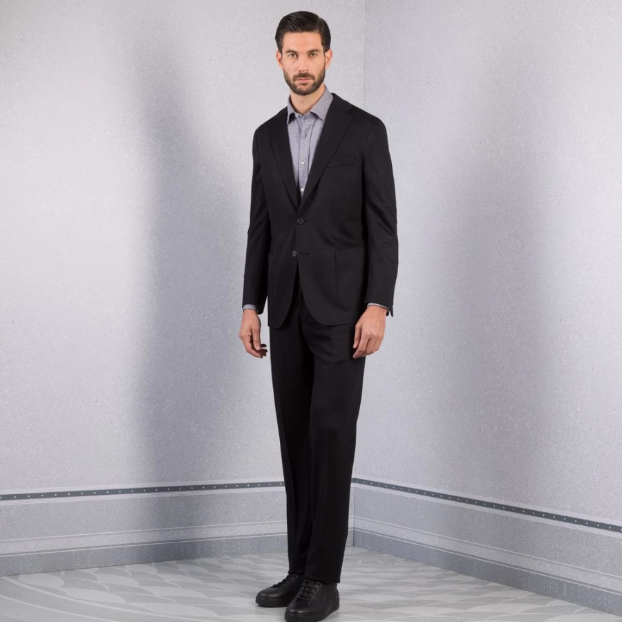 "Stefano Ricci Men's Deconstructed Single-Breasted Suit – Premium Tailored Blazer"