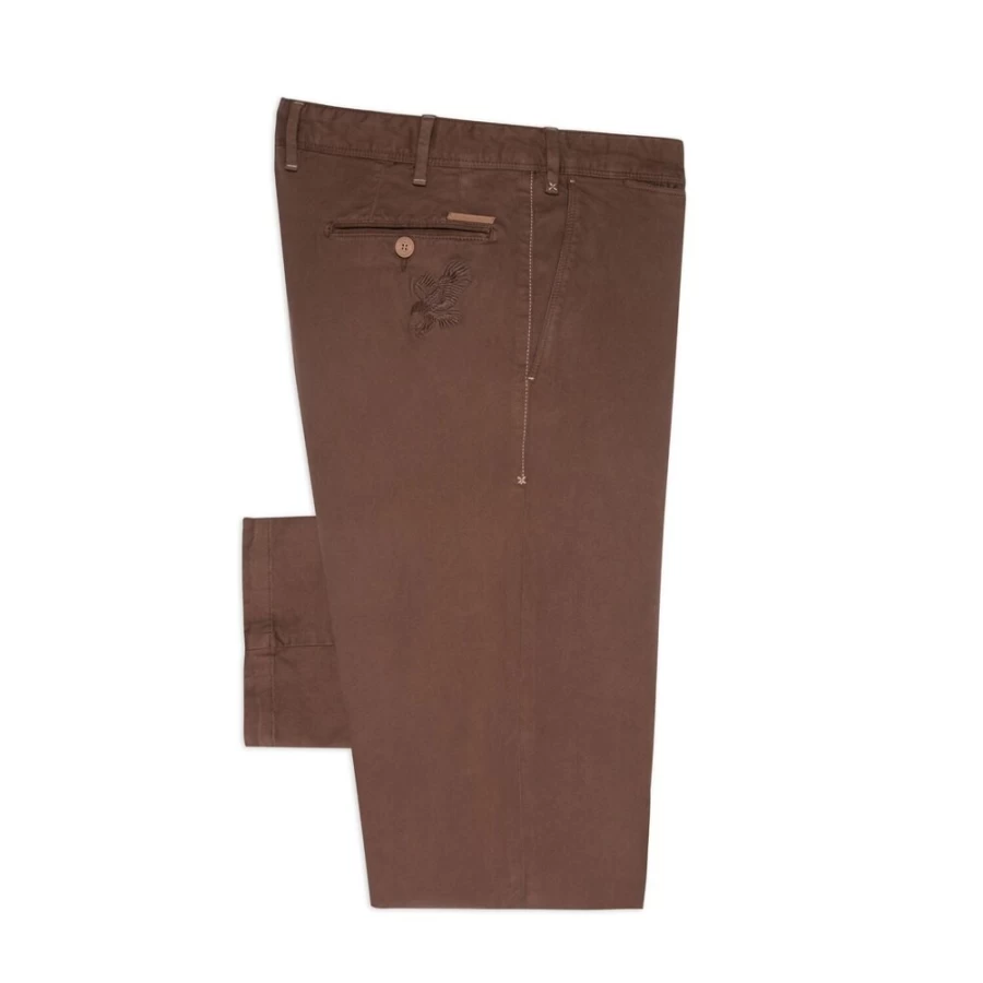 Stefano Ricci Men's M033 Chino Casual Trousers for Stylish Comfort