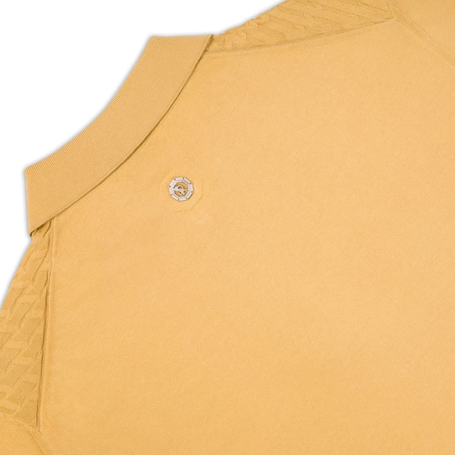 Stefano Ricci Men's Premium Zip Polo Shirt – Luxury Italian Fashion