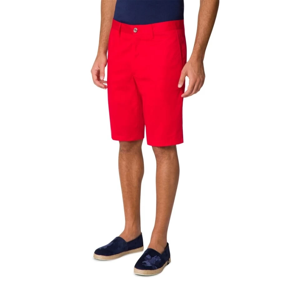 "Stefano Ricci Men's Bermuda Shorts | Luxury Cotton Summer Shorts for Men"