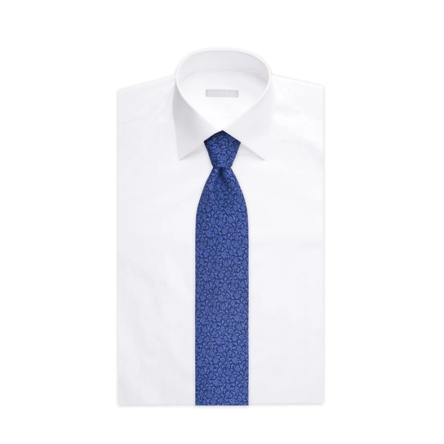 Stefano Ricci Luxury Silk Twill Hand-Printed Necktie - Elegant Designer Tie for Men