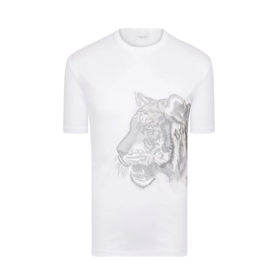 Stefano Ricci Men's Premium Short Sleeve Crew Neck T-Shirt