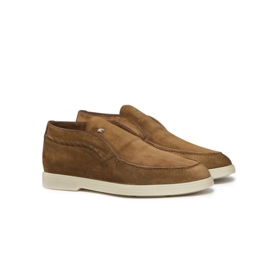 Stefano Ricci M039 Suede Slip-On Chukka Boots for Men | Luxe Comfort & Style