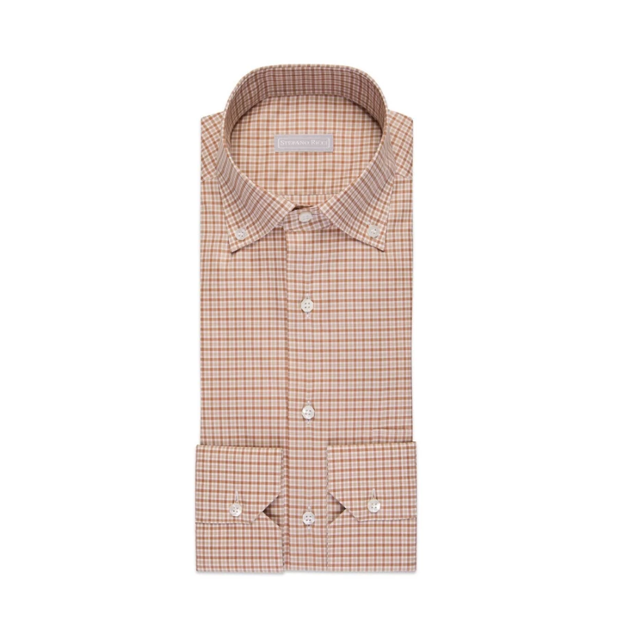 Stefano Ricci Men's Handmade Novara Shirt – Luxury Italian Dress Shirt