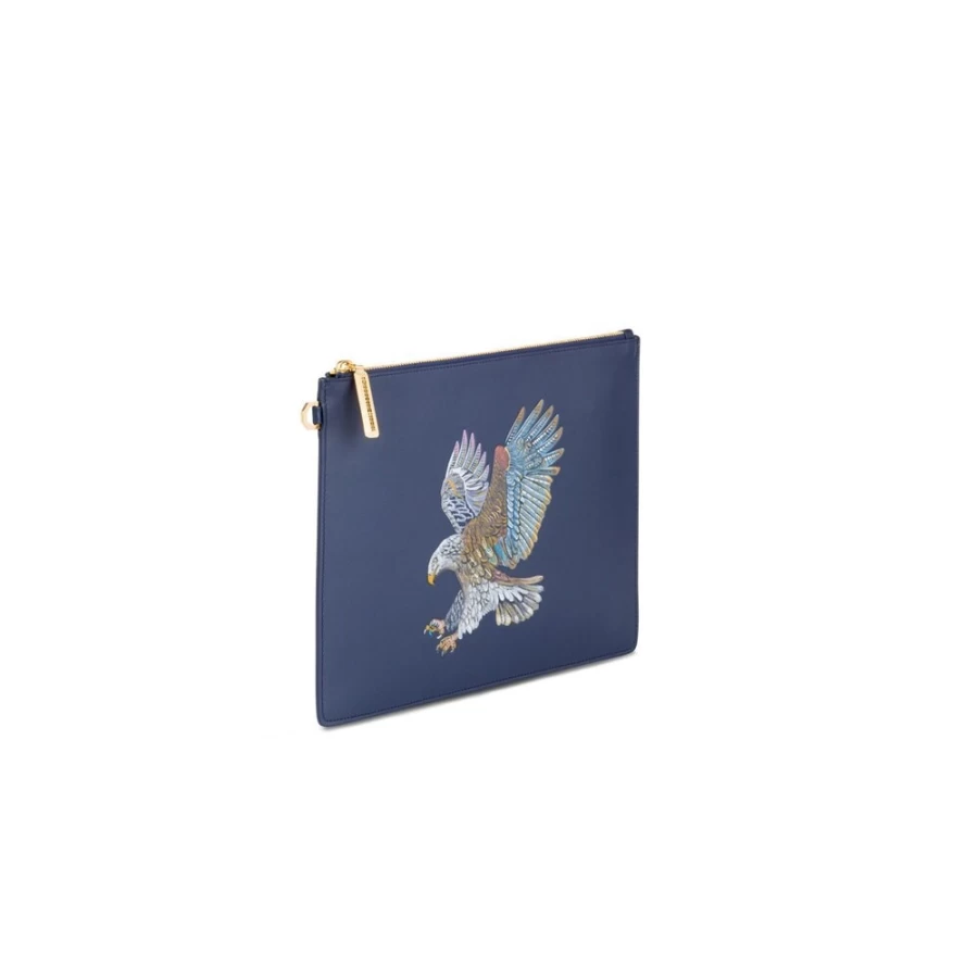 "Stefano Ricci Luxury Hand-Painted Calfskin Document Holder Bag in Color B013"