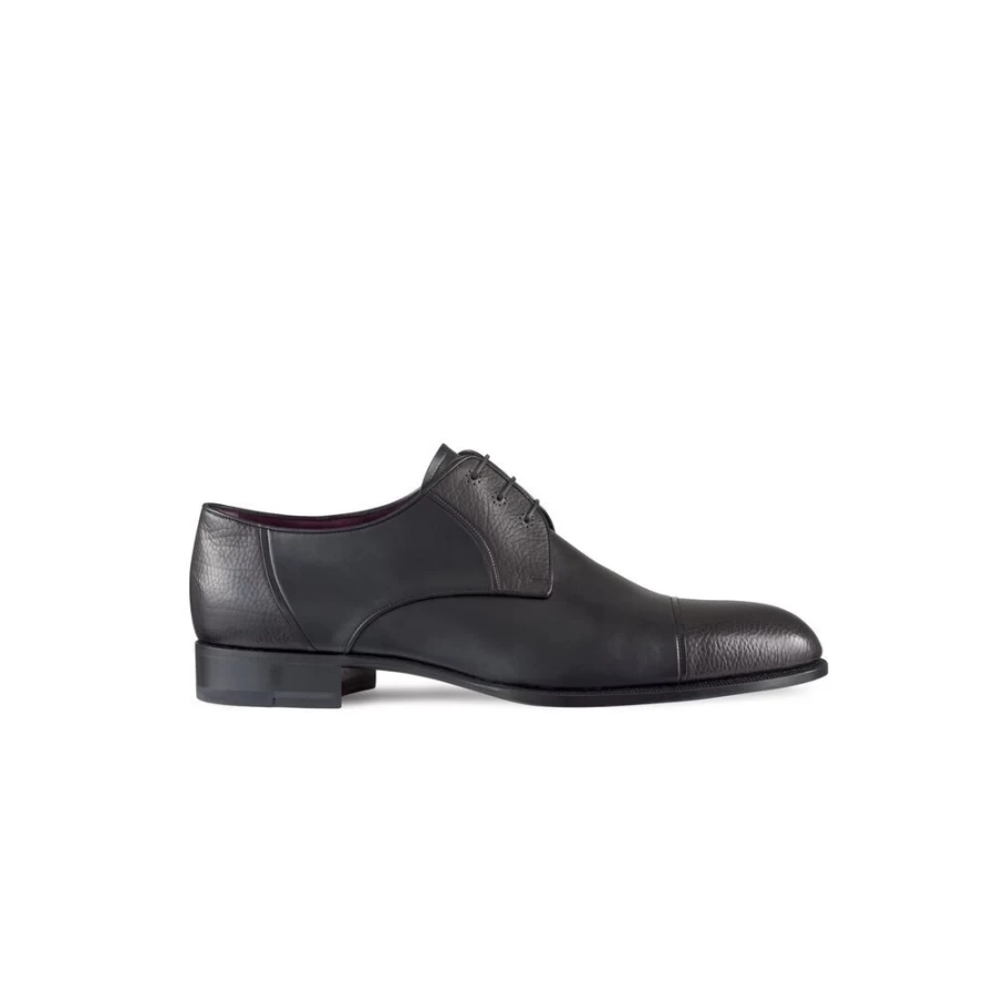 "Stefano Ricci Men's Calfskin Derby Shoes – Premium Leather Dress Footwear"
