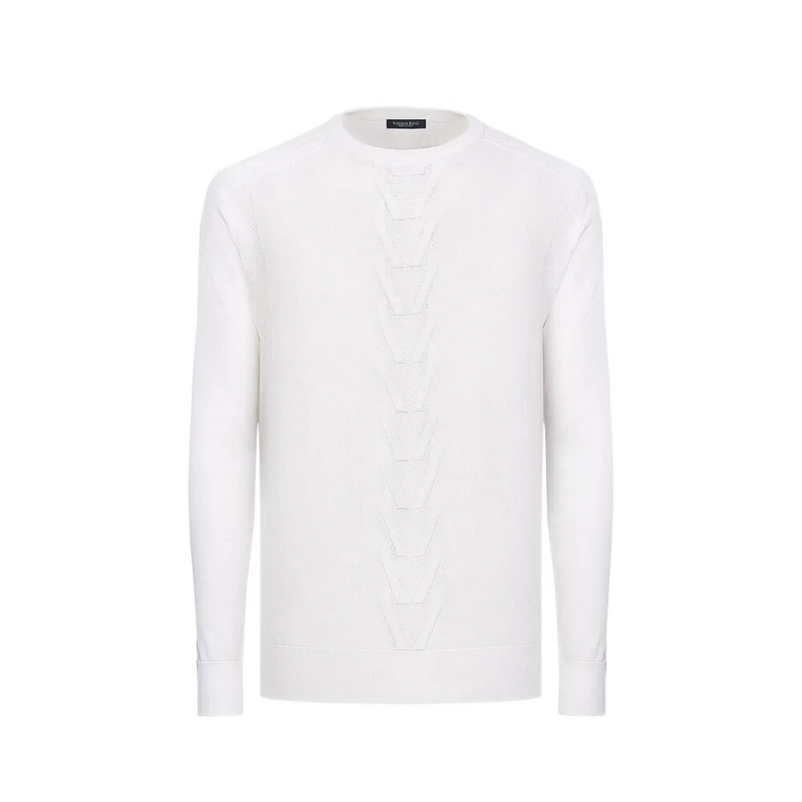 "Stefano Ricci Men's Luxury Crewneck Sweater | Premium Knitwear for Men"