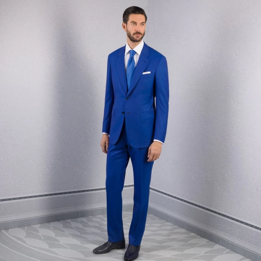 "Stefano Ricci Men's Fiesole Two-Button Suit in W915_001 Color | Premium Luxury Blazer"