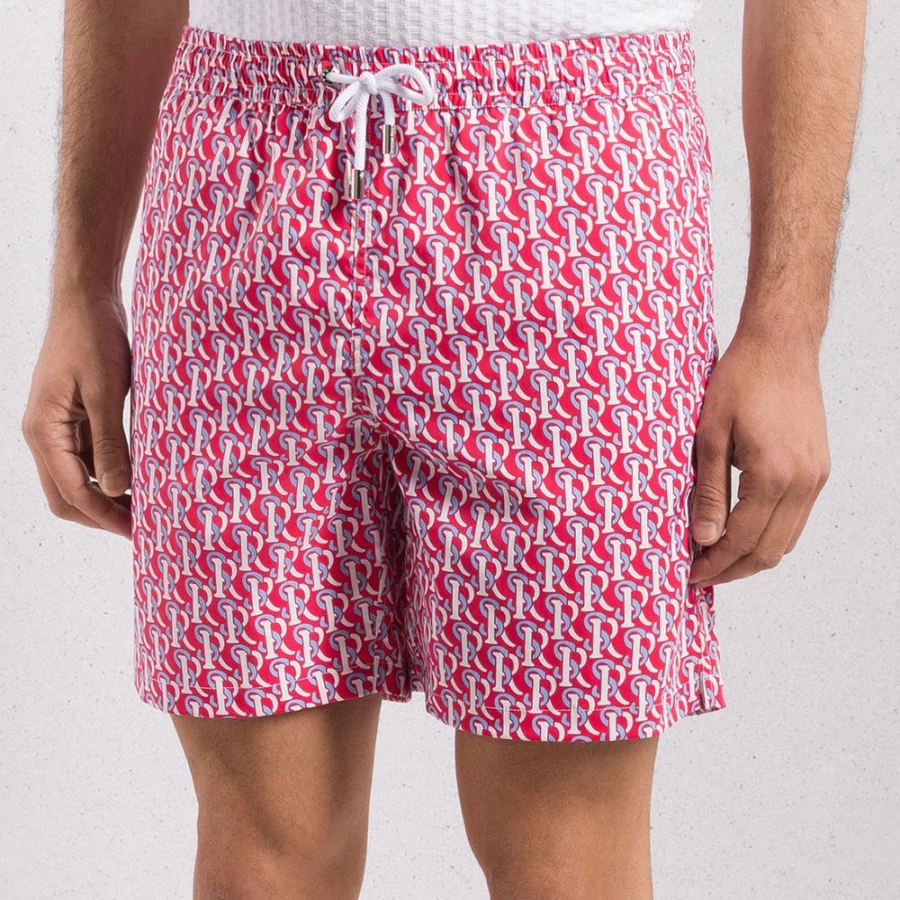 Stefano Ricci Men's Luxury Swim Shorts in Elegant Design - B47401_002