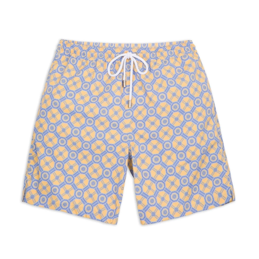 Stefano Ricci Men's Premium Swim Shorts in Classic Design - B47402_003
