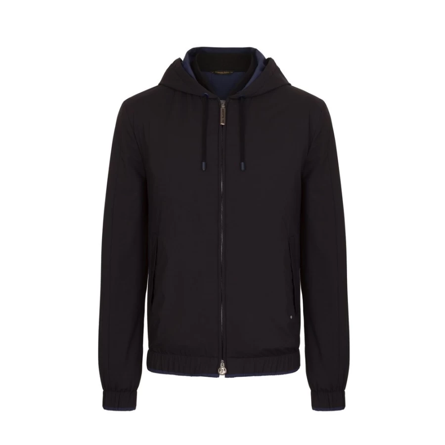 "Stefano Ricci Men's 9005 Color Hooded Blouson Jacket"