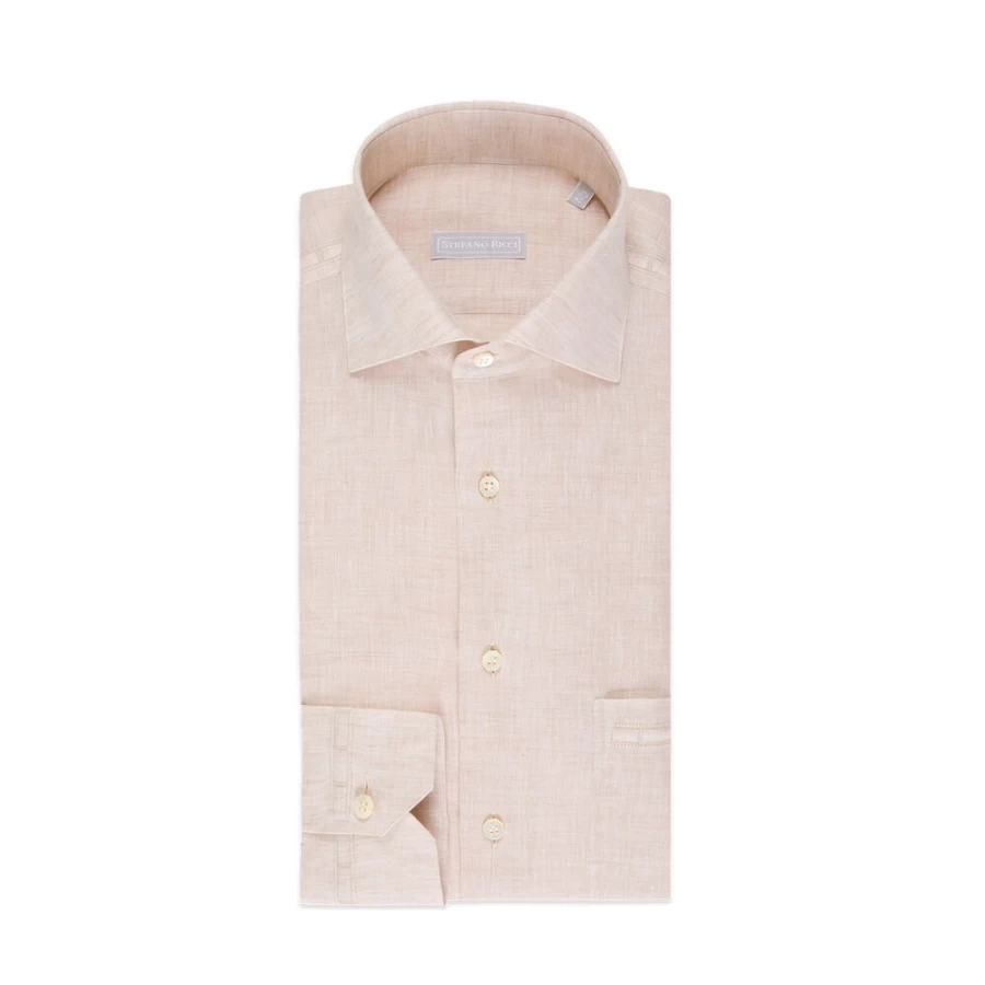 Stefano Ricci Men's Handmade Eboli Shirt – Luxury Italian Dress Shirt for Men