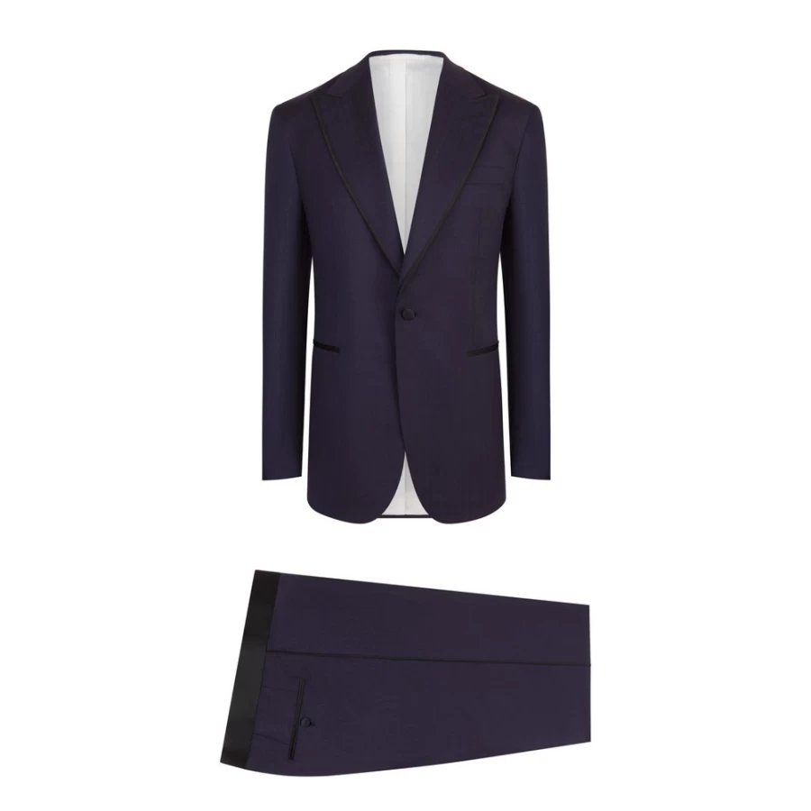 "Stefano Ricci Men's Luxury Tuxedo Suit for Formal Events"