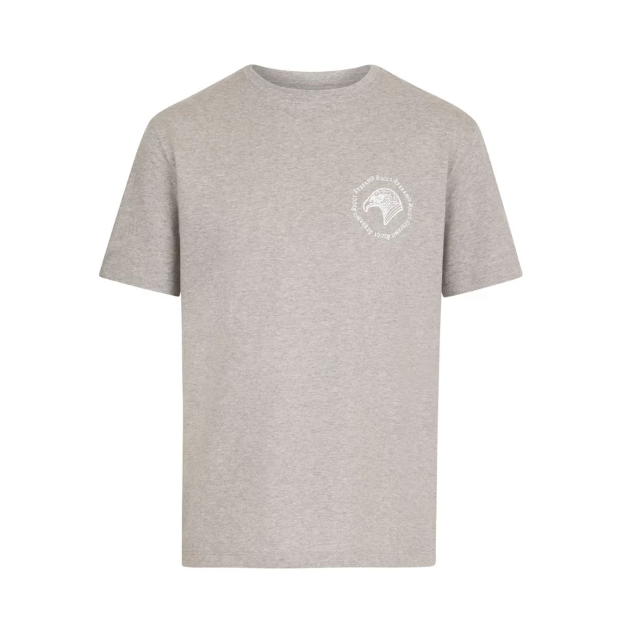 Stefano Ricci Men's Luxury Crewneck T-Shirt - Premium Cotton Classic Fit