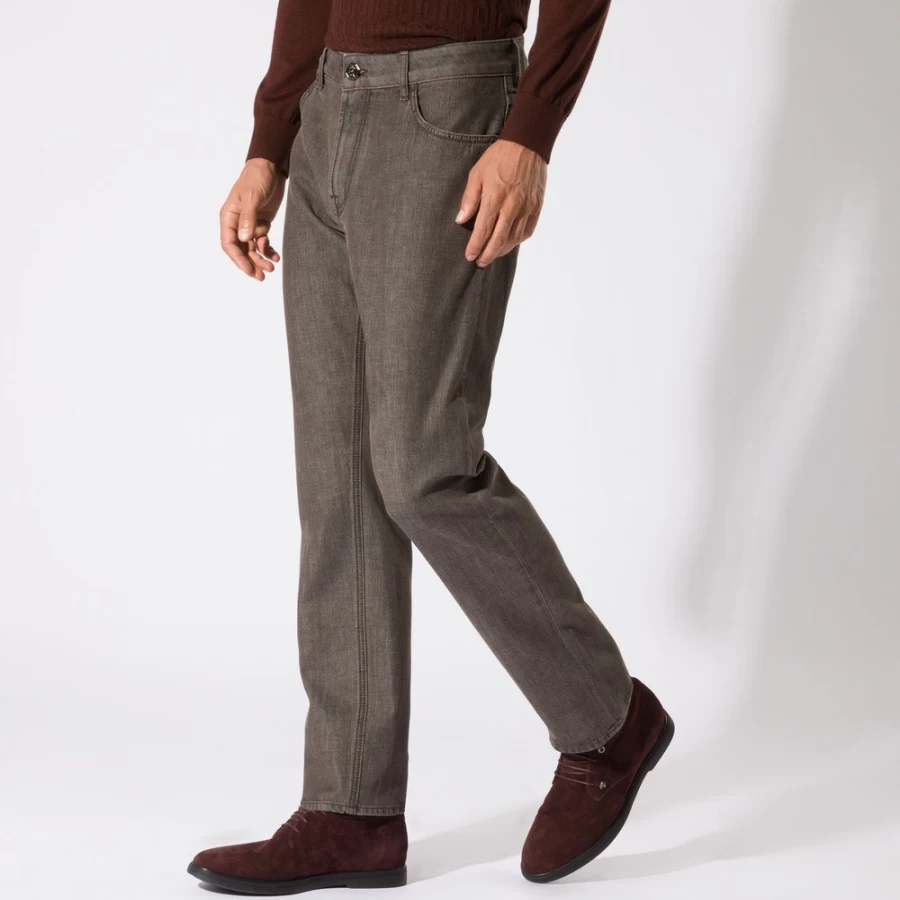 "Stefano Ricci Men's Premium Luxury Jeans for Style & Comfort"