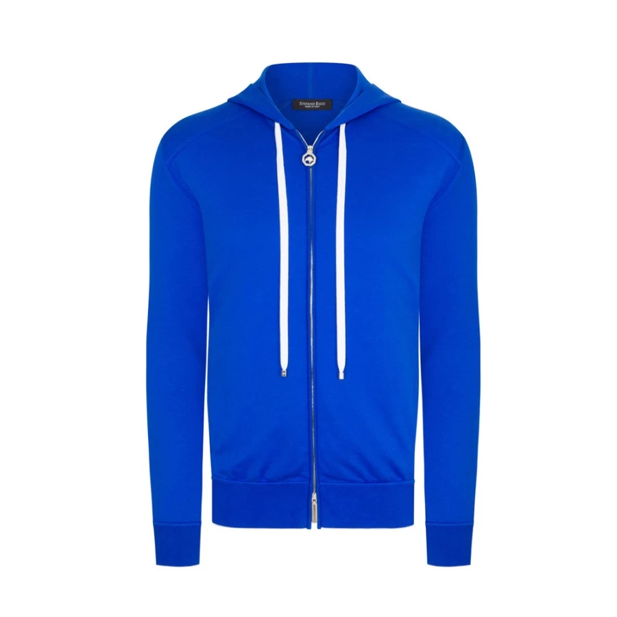 Stefano Ricci Men's Premium Hooded Jogging Suit Blouson Track Jacket