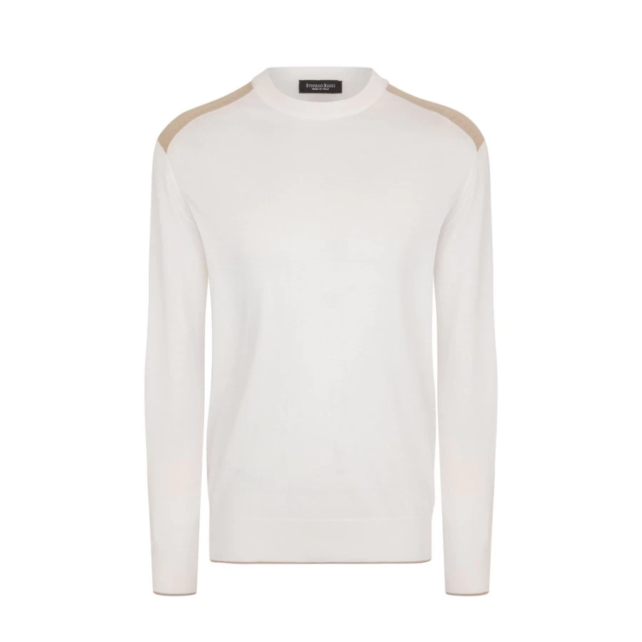 Stefano Ricci Men's Knit Hooded Sweatshirt - Premium Jogging Pullover for Luxury Comfort