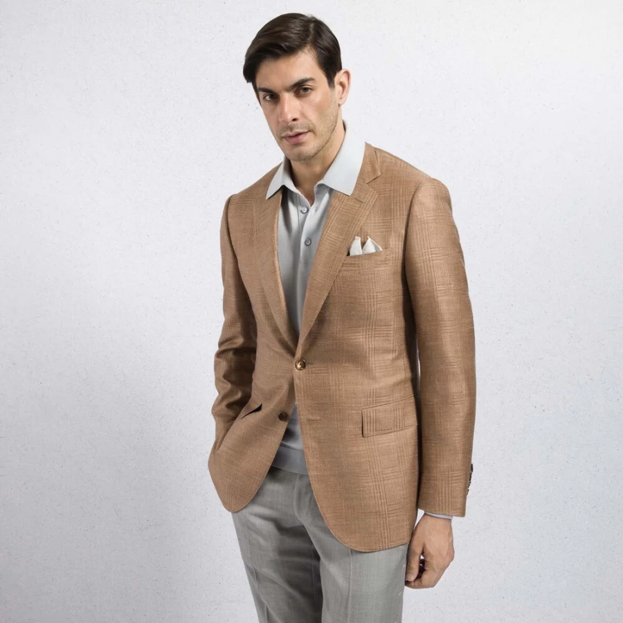 Stefano Ricci Men's Iconic Sartorial Jacket – Luxury Tailored Blazer for Men