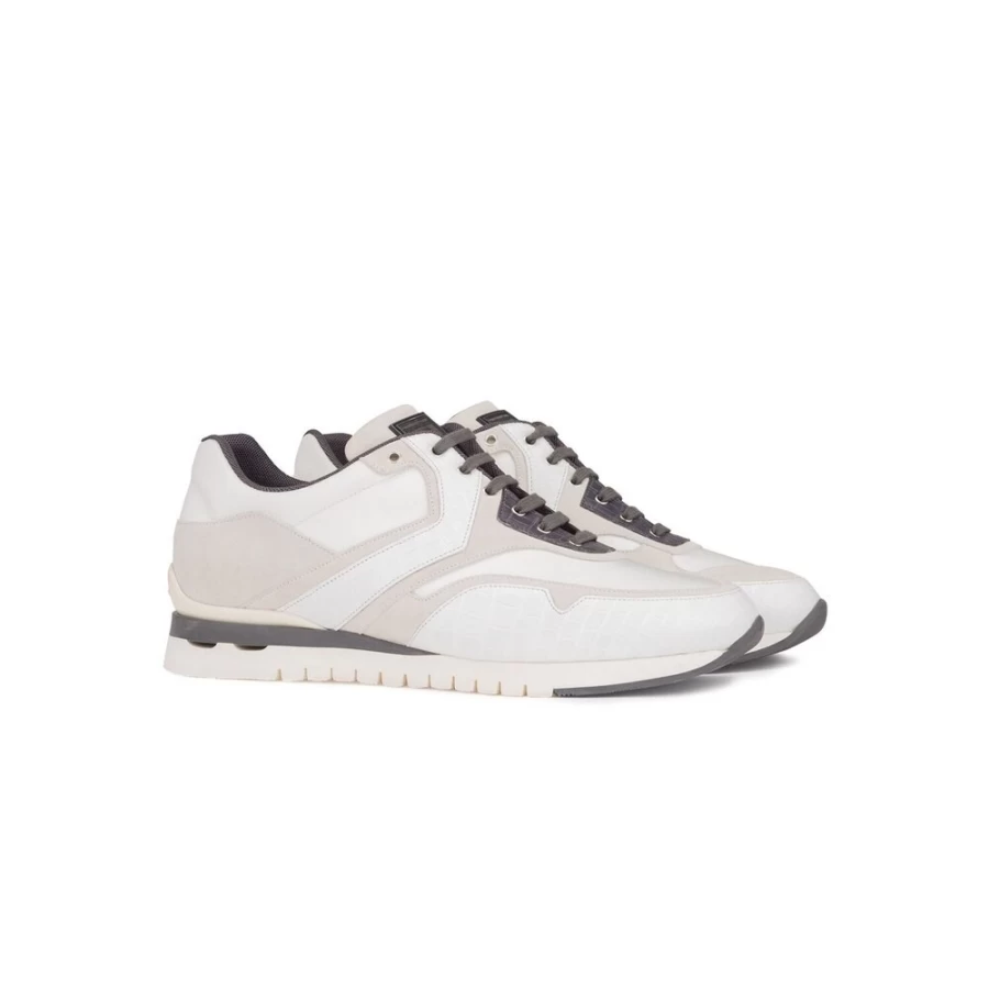 Stefano Ricci Luxury Crocodile Leather Men's Sneakers - Premium Exotic Skin Designer Shoes