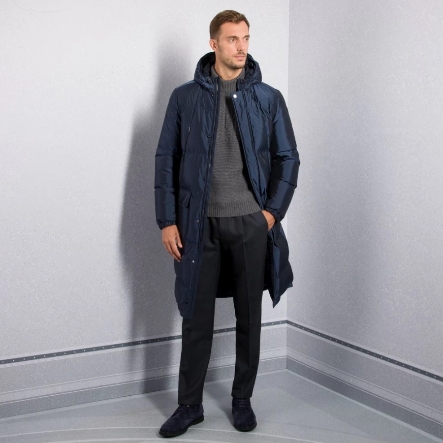 "Stefano Ricci Men's Luxury Down Coat – Premium Winter Jacket for Men"