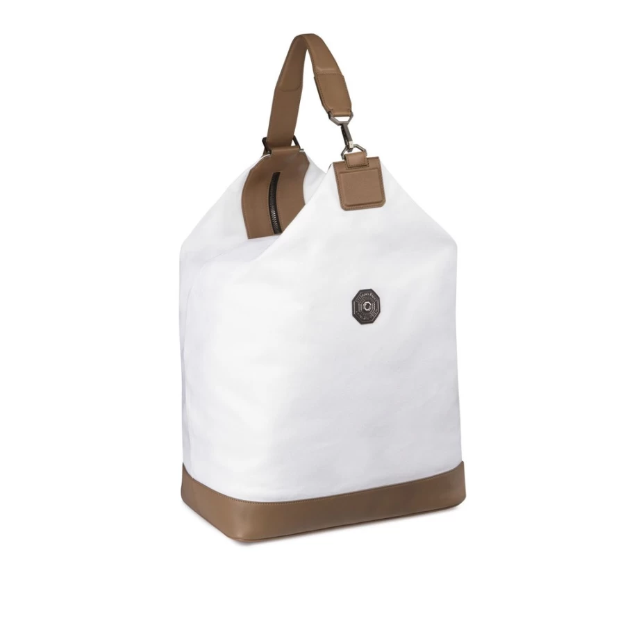 Stefano Ricci Men's Handmade Leather Convertible Tote Bag - Premium Designer Briefcase & Shoulder Bag