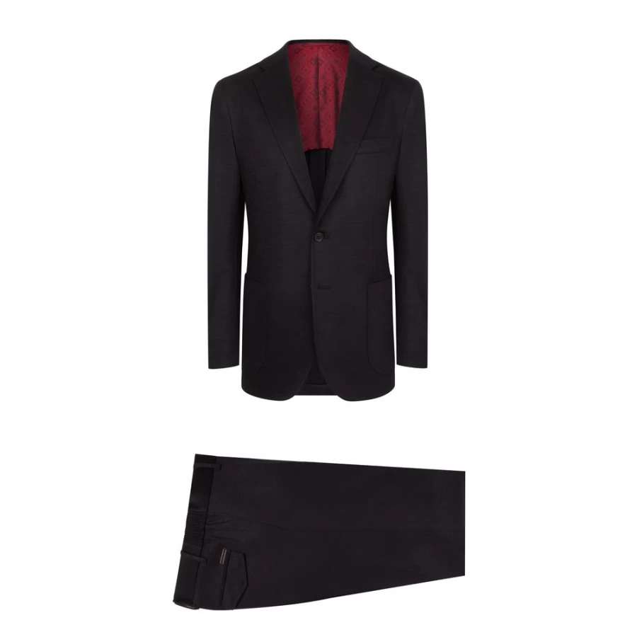 "Stefano Ricci Men's Deconstructed Single-Breasted Suit – Premium Tailored Blazer"