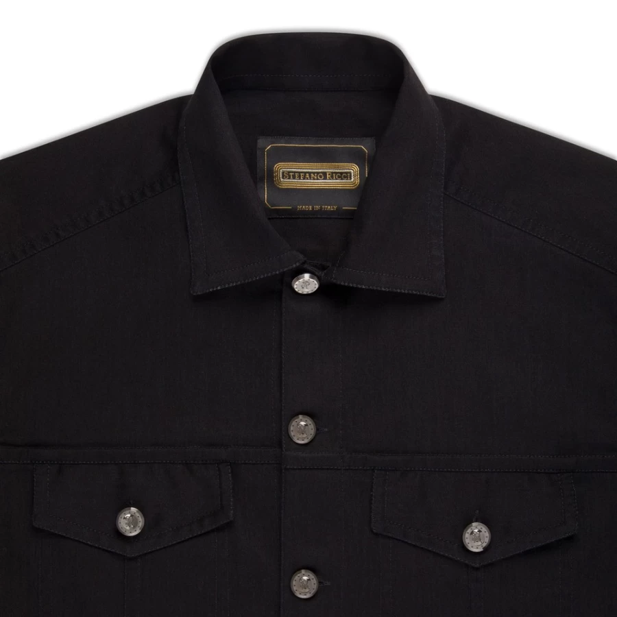 Stefano Ricci Men's Handmade Creta Shirt – Premium Luxury Dress Shirt