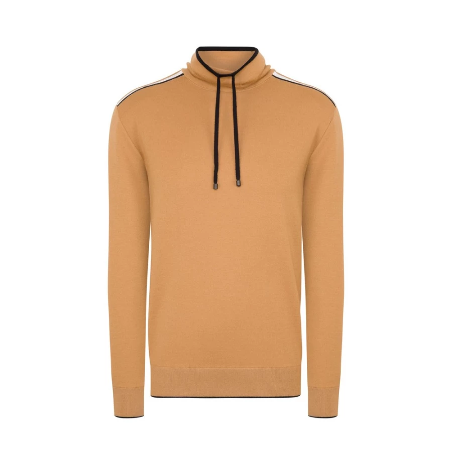 Stefano Ricci Men's Luxury Cashmere Crocodile Mockneck Sweater