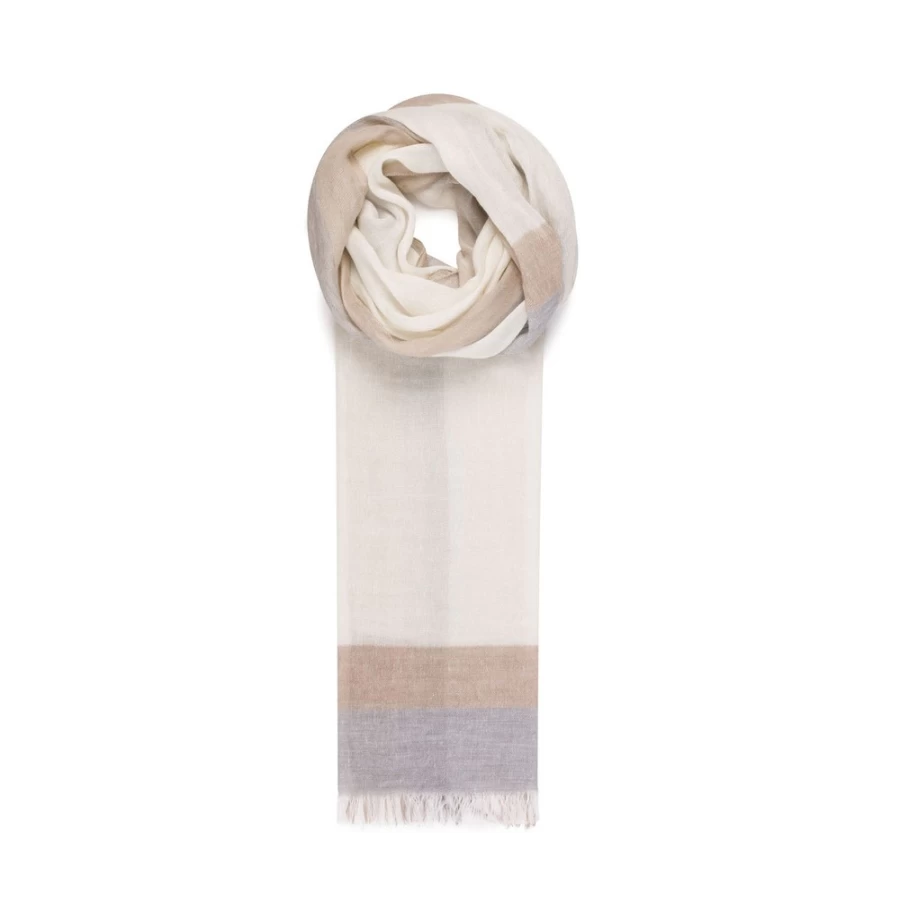 "Stefano Ricci Luxury Linen and Cashmere Scarf – Premium Soft Winter Accessory"