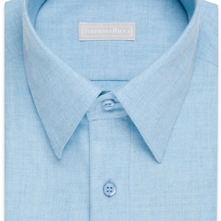 Stefano Ricci Men's Handmade Welsh Shirt - Premium Luxury Casual Wear
