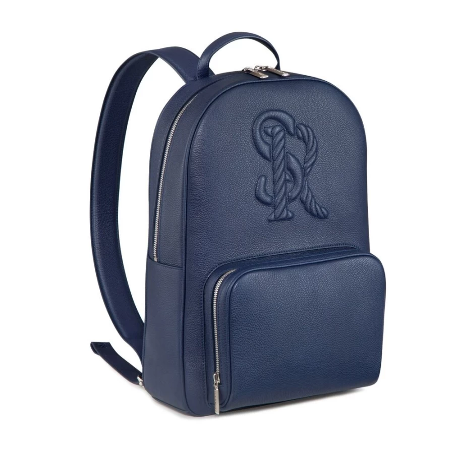 Stefano Ricci Handcrafted Genuine Calfskin Leather Backpack for Men Luxury Designer Bag