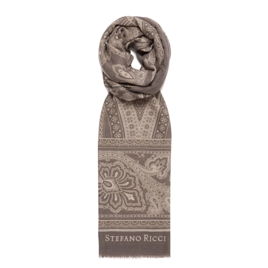 "Stefano Ricci Luxury Cashmere Scarf – Premium Soft Winter Accessory for Men & Women"