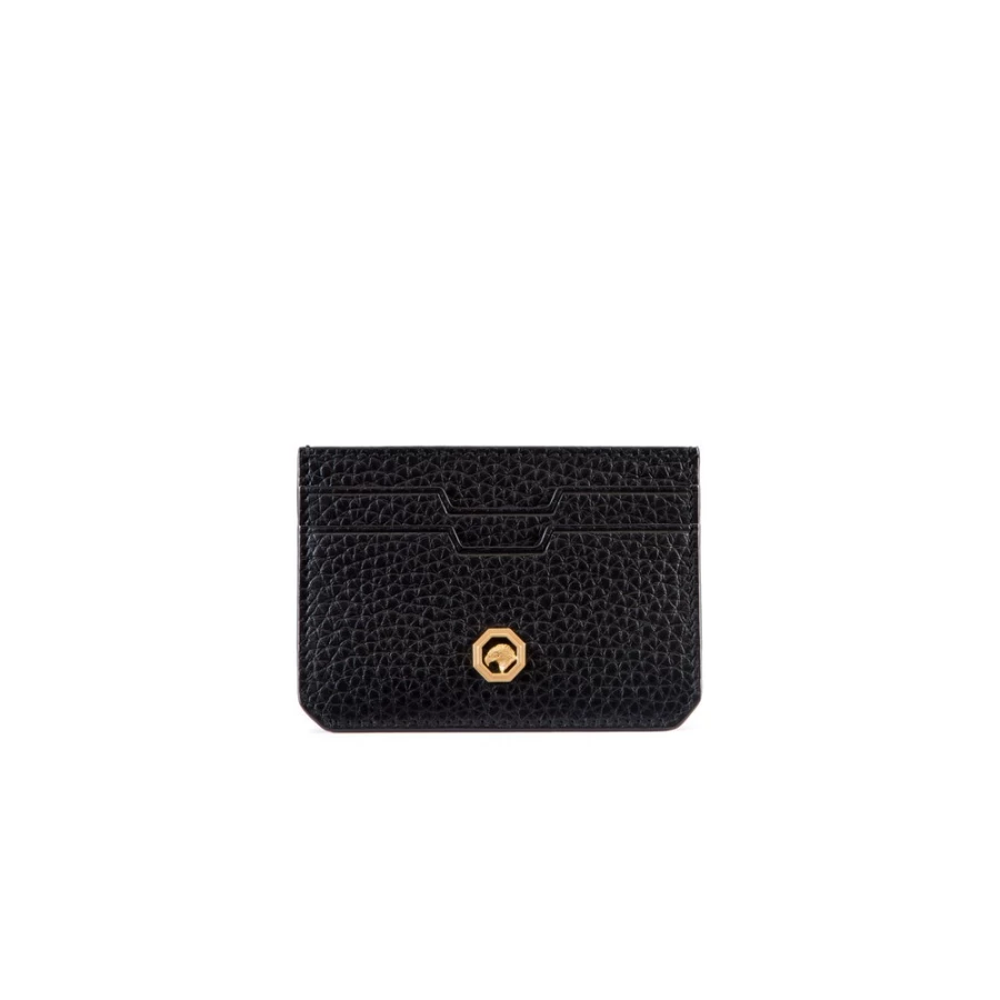 Stefano Ricci N999 Calfskin Leather Card Holder - Premium Slim Wallet for Men