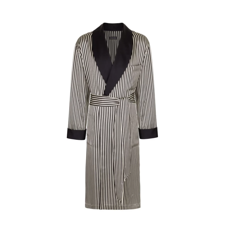 "Stefano Ricci Men's Luxury Silk Robe – Elegant 43300V_001 Color"