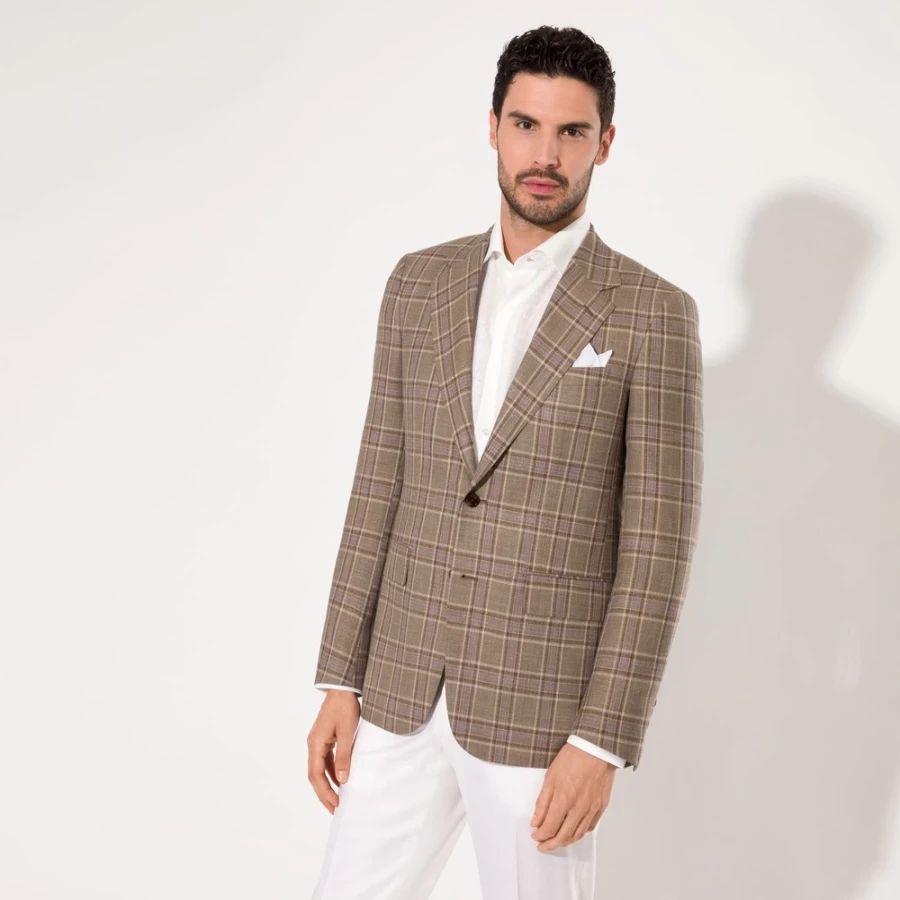 "Stefano Ricci Men's Luxury Two-Button Jacket – Premium Formal Blazer"