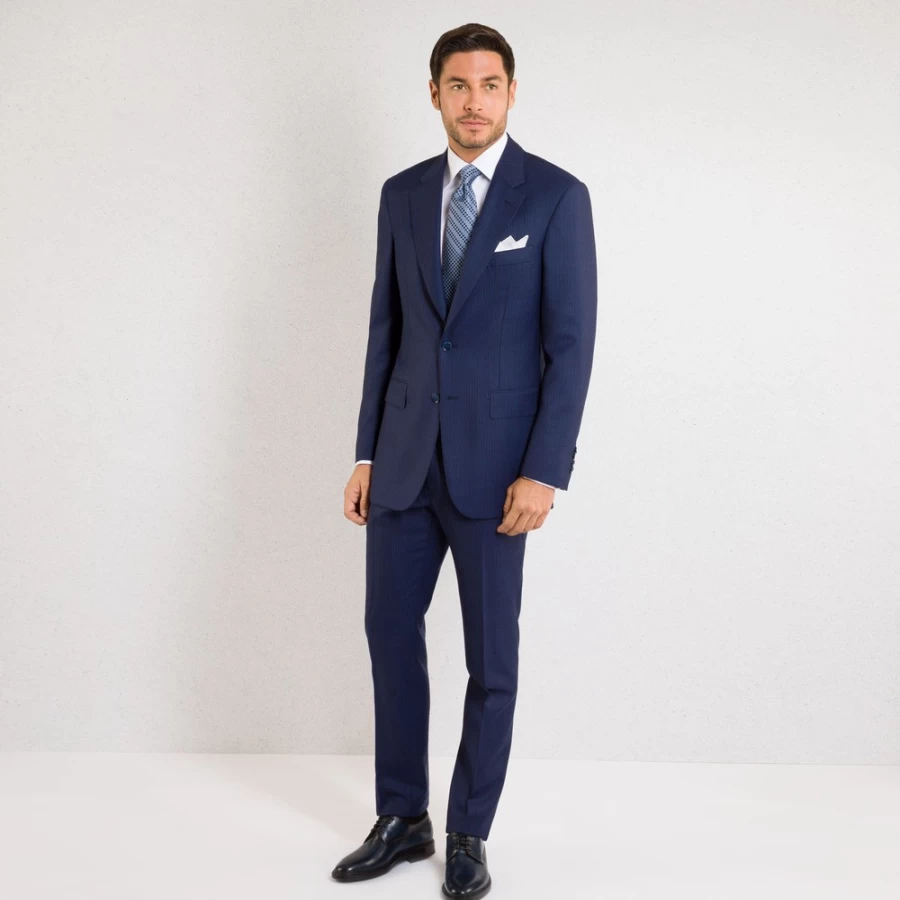 "Stefano Ricci Men's Two-Button Fiesole Luxury Suit for Business & Formal Wear"