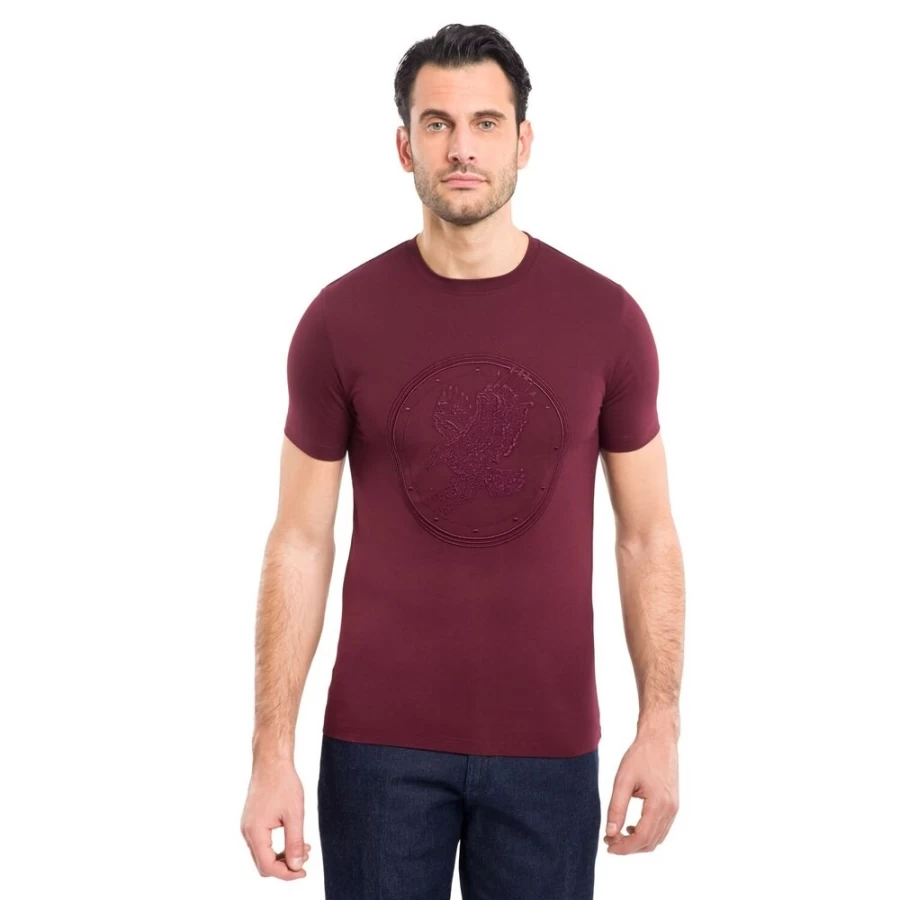 Stefano Ricci Luxury Men's Premium Cotton T-Shirt - Classic Fit Fashion Top for Men