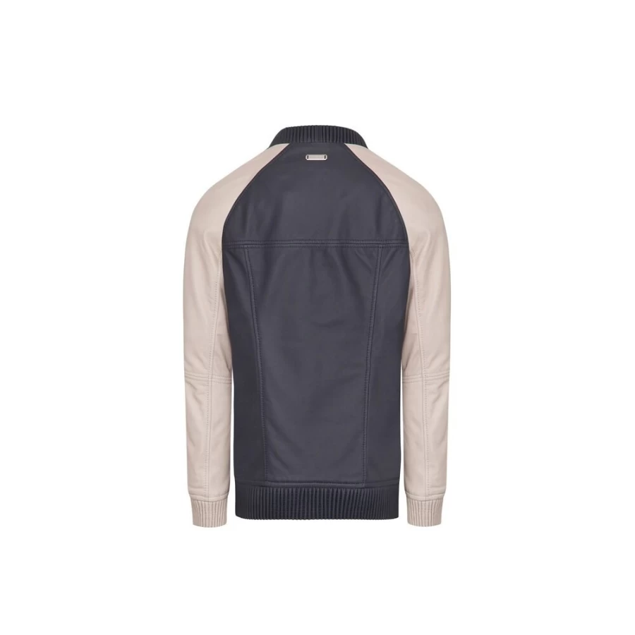 Stefano Ricci Junior Lambskin Blouson Jacket for Boys Luxe Soft Leather Jacket