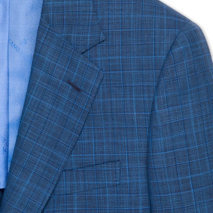"Stefano Ricci Men's Premium Two-Button Suit – Classic Formal Blazer for Business & Events"