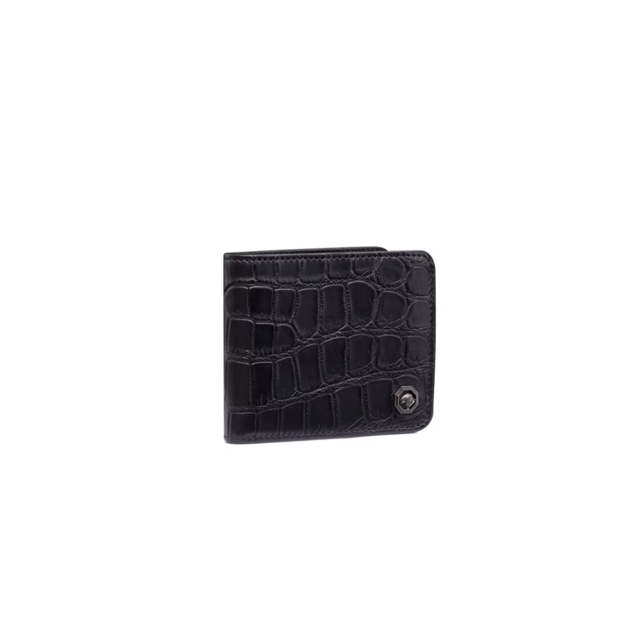 "Stefano Ricci Handcrafted Genuine Leather Bifold Wallet for Men – Premium Luxury Designer Billfold"