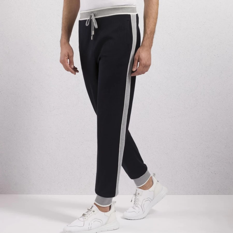 Stefano Ricci Men's Knit Jogging Suit Trousers in Color T23170_3188