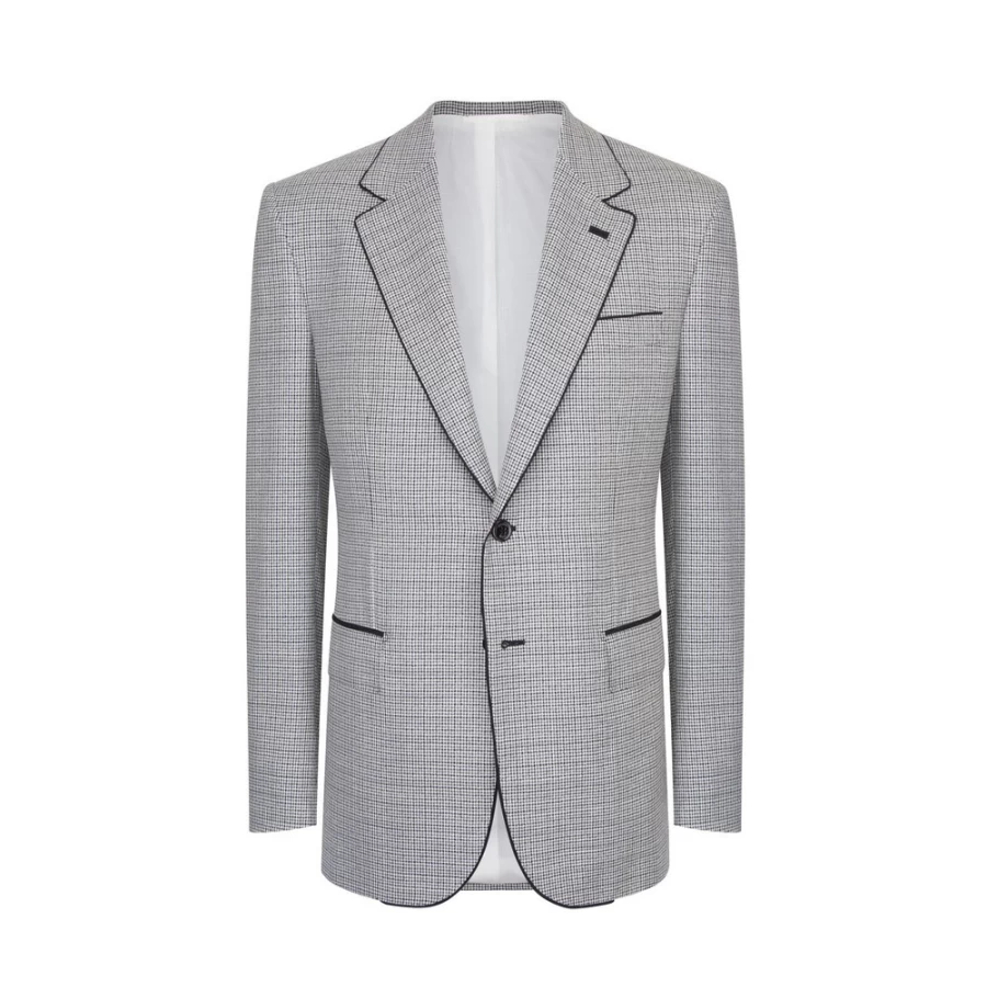 Stefano Ricci Men's Premium Two-Button Jacket – Classic Tailored Blazer for Formal Wear