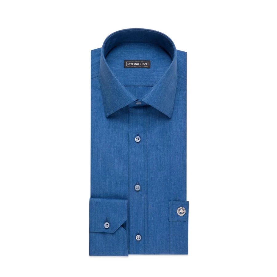 "Stefano Ricci Handmade Alba Shirt for Men - Premium R2252_001 Color"