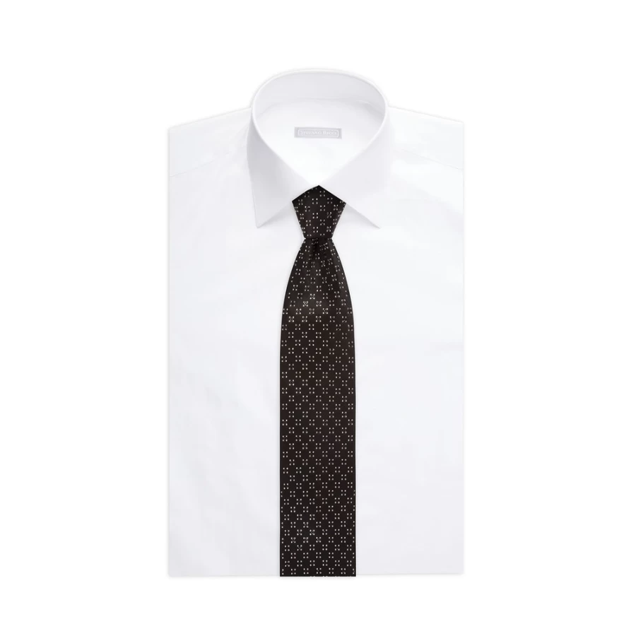 "Stefano Ricci Luxury Handmade Silk Tie with Swarovski Crystals – Premium Men's Accessory"