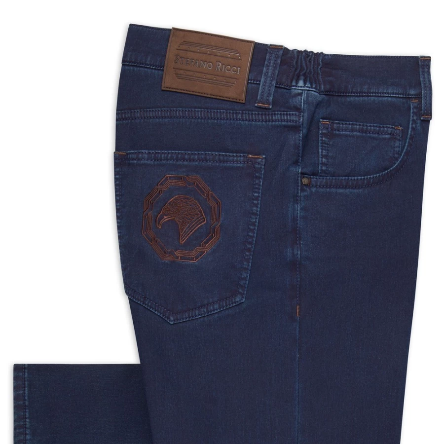 "Stefano Ricci Men's Premium Luxury Jeans for Style & Comfort"